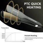 Kemei KM-9828 Hair Straightener - Image 4