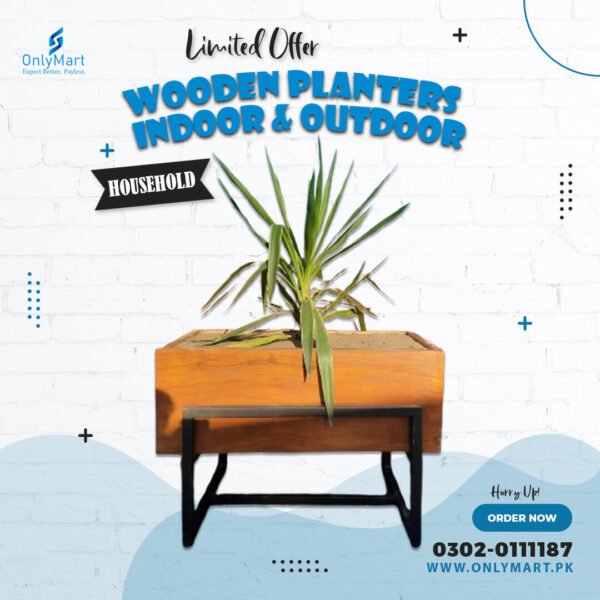 Wooden Planters Indoor & Outdoor