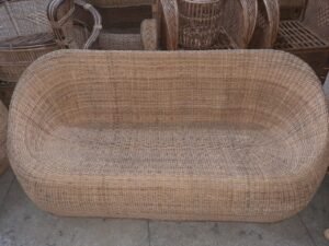 Cane Sofa Set - Image 2