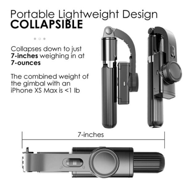 Tripod Handheld Gimbal Stabilizer - Image 15