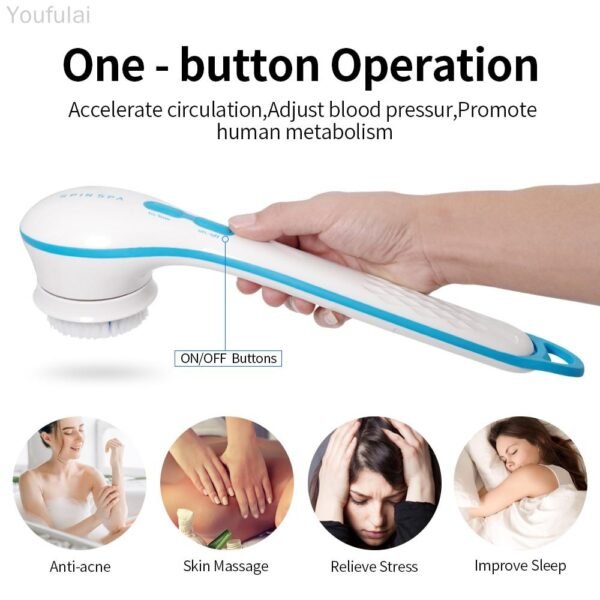 (5 in 1) Electric Shower Brush - Image 3