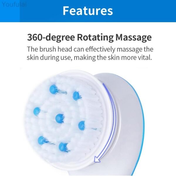 (5 in 1) Electric Shower Brush - Image 4