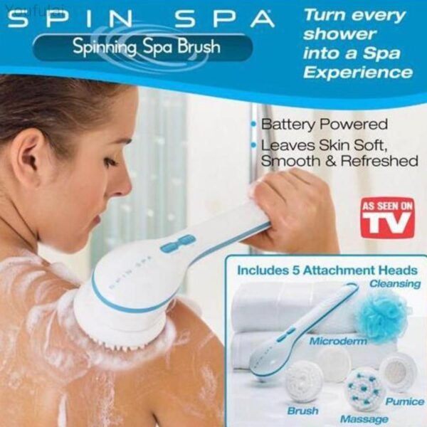 (5 in 1) Electric Shower Brush - Image 8