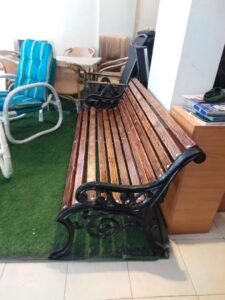 Royal Park Garden Bench - Image 9