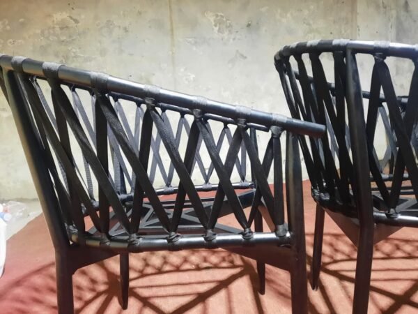 Canvas Outdoor Garden Chairs - Image 9