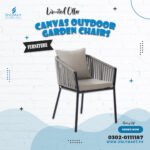 Canvas Outdoor Garden Chairs