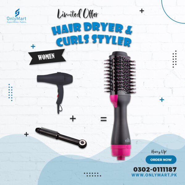 Hair Dryer & Curls Styler
