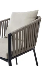 Canvas Outdoor Garden Chairs - Image 2