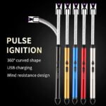 360° Flexible Neck USB Pulse Arc Lighter - Image 6